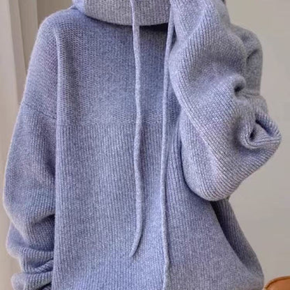 Zoë | Gebreide hoodie